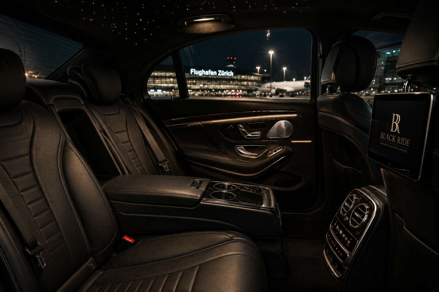 Mercedes-Benz S-Klasse Black Ride VIP Chauffeur