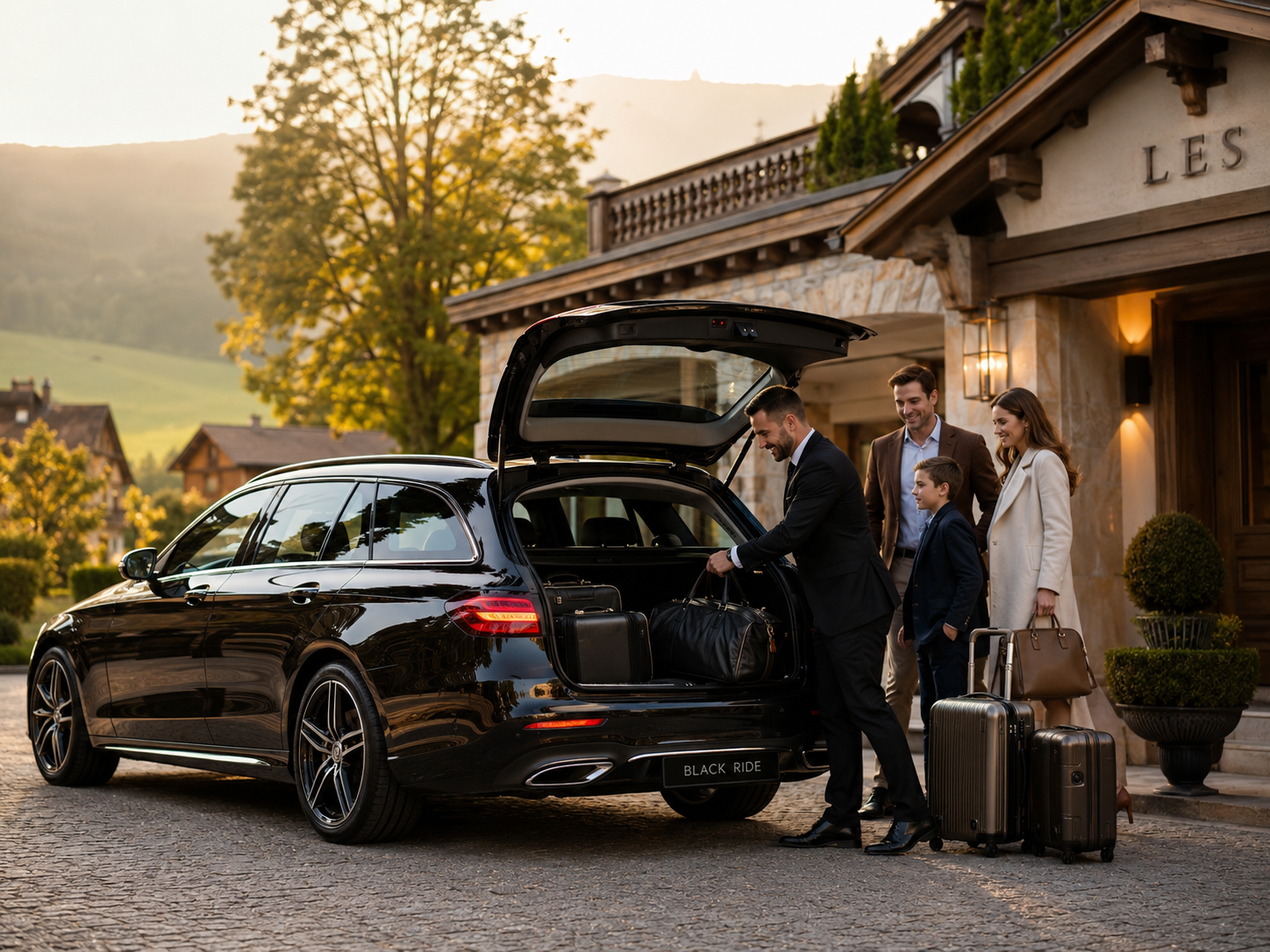 VIP Chauffeur Fahrten mit Mercedes-Benz